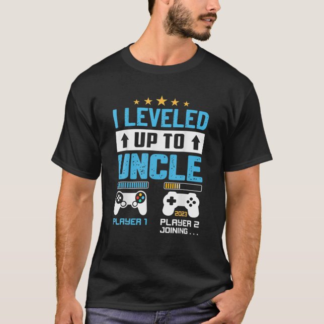 Camiseta Hombres Promocionados Al Tío Est 2023 Me Levanté A (Anverso)