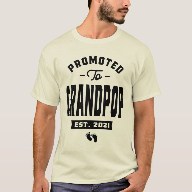 Camiseta Hombres promovidos a la Invitación de embarazo de  (Anverso)