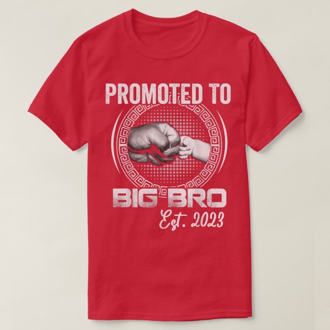 Camiseta Hombres promovidos al Gran Bro Est 2023 embarazos  (Diseño del anverso)