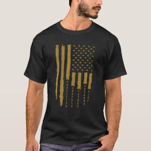 Camiseta Hombres Protector de Bandera Estadounidense Herman
