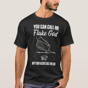 Camiseta Hombres Pueden Llamarme Dios Copo Mi Pez También L