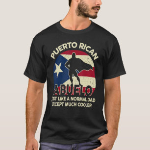 Camiseta Hombres puertorriqueños abuelo fath