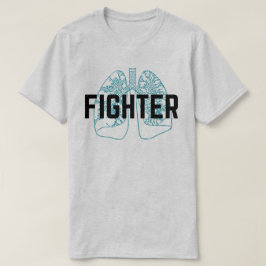 Camiseta Hombres pulmonares del combatiente azules