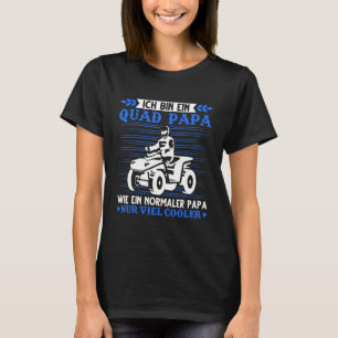 Camiseta Hombres Quad Papa Quad Bike Quad Bicicleta Atv 4x4