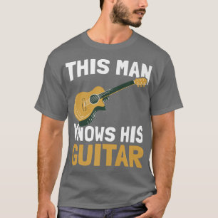 Camiseta Hombres que conoce a su guitarrista