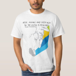 Camiseta Hombres que corren, poster inspirador