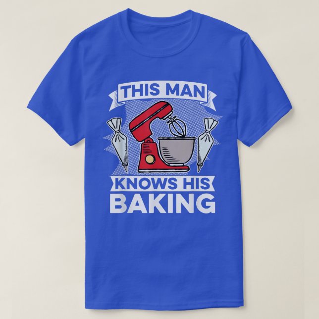 Camiseta Hombres que este hombre conoce su pan - Muffins Co (Diseño del anverso)