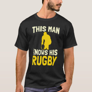Camiseta Hombres que este hombre conoce su sindicato de la 