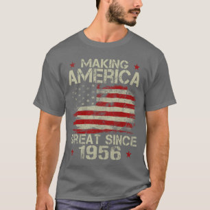 Camiseta Hombres que hacen a América grande desde 1956 rega
