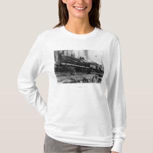 Camiseta Hombres que llevan del tren de registración y