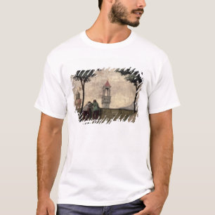Camiseta Hombres que miran sobre una pared, del Visitation