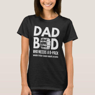 Camiseta Hombres Que Necesitan Un Padre Amante De La Bebida