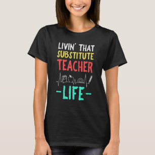 Camiseta Hombres Que Viven En Sustitución Del Profesor De V