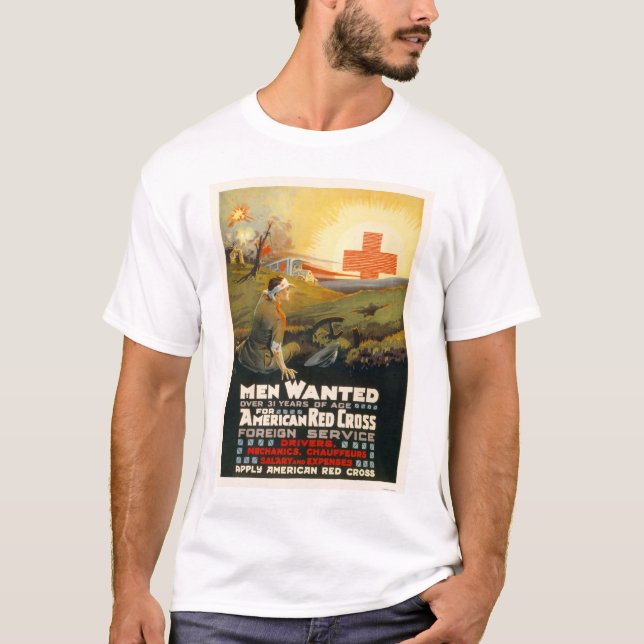 Camiseta Hombres queridos para el servicio extranjero de la (Anverso)