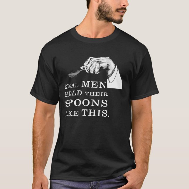 Camiseta hombres reales (Anverso)