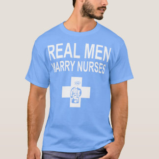 Camiseta Hombres Reales Se Casan Con Enfermeras Chef