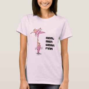 Camiseta Hombres Reales Usan Camisas De Ballet De Grasa Ros