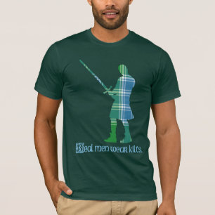 Camiseta Hombres Reales Usan Kilómetros MacDonald Scottish 
