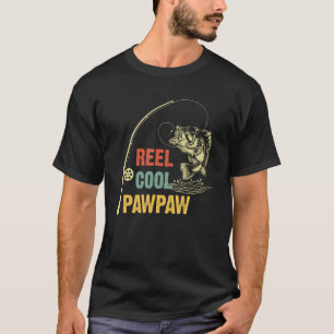 Camiseta Hombres Realmente Genial Pawpaw Pesca Papá Día del