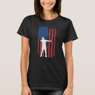 Camiseta Hombres rechazan cacería de banderas norteamerican