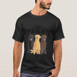 Camiseta Hombres recuperadores de labradores divertidos cel