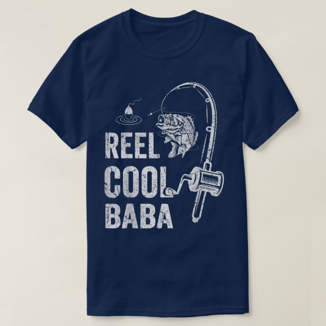 Camiseta Hombres Reel Guay Baba Fishing Lover Padres Day  (Diseño del anverso)