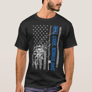 Camiseta Hombres Reel Guay Bonus Dad Hombres Pescadores Ama