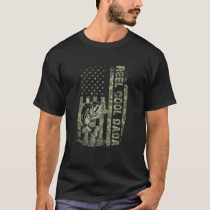 Camiseta Hombres Reel Guay Dada Camouflage Bandera American