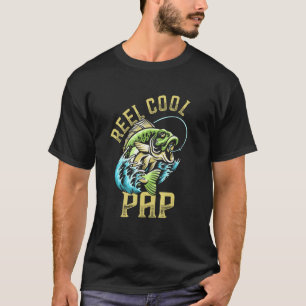 Camiseta Hombres Reel Guay Pap Fisherman Daddy Fathers Day 