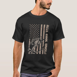 Camiseta Hombres Reel Guay Tío Camuflaje Bandera Estadounid