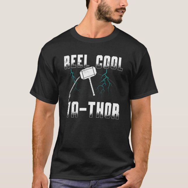 Camiseta Hombres Reel Guay Va Thor, un padre angloparlante  (Anverso)