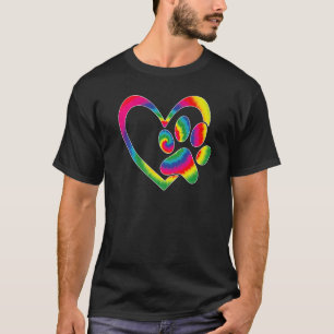 Camiseta Hombres Rescate Animal Perro Gato Paw Cardilla Imp