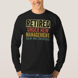 Camiseta Hombres Retirados 2022 Bajo Nuevo Manejo Véase Esp