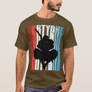 Camiseta Hombres Retro 41º cumpleaños para los Ninja Hombre