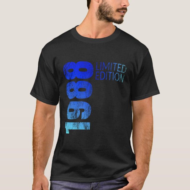 Camiseta Hombres Retro De 36 Años Regalo 36 Regalo De Cumpl (Anverso)