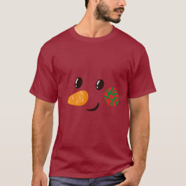 Camiseta Hombres retro de Snowman