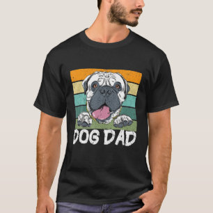 Camiseta Hombres Retro Estilo Vintage Perro Amantes Ropa Pe
