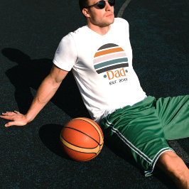 Camiseta Hombres retro fundados por papá