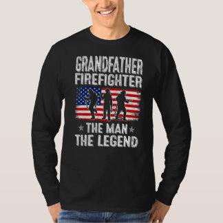 Camiseta Hombres Retro La Bandera De Los Ee.Uu. El Día Del