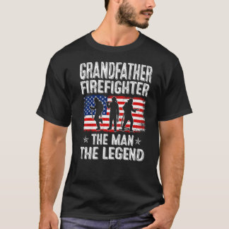 Camiseta Hombres Retro La Bandera De Los Ee.Uu. El Día Del