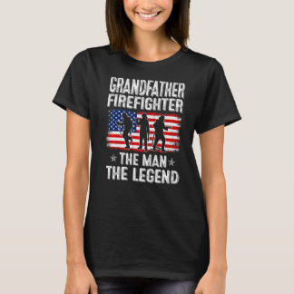 Camiseta Hombres Retro La Bandera De Los Ee.Uu. El Día Del