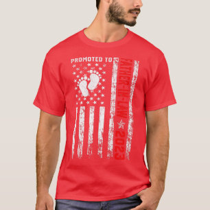 Camiseta Hombres Retro Padres De Bandera Estadounidense Pro