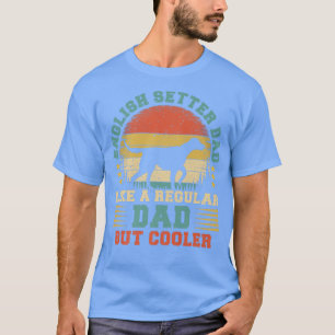 Camiseta Hombres Retro Perro Vintage Funny Ingles Setenta D