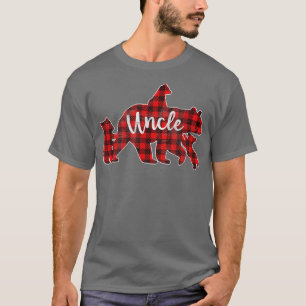 Camiseta Hombres Rojo Tinto Tío Oso Con 3 Cubos Tío Oso F