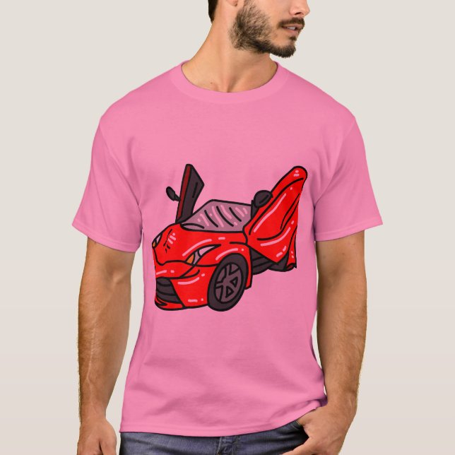 Camiseta Hombres rojos (Anverso)