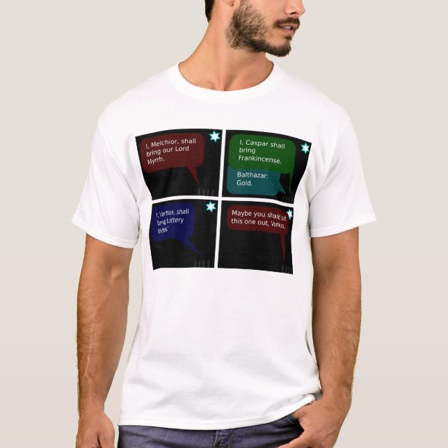 Camiseta Hombres sabios (Anverso)
