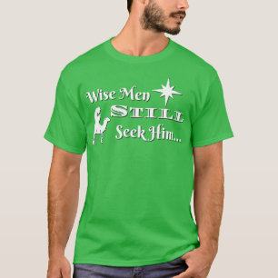 Camiseta Hombres Sabios Siguen Buscando HIm