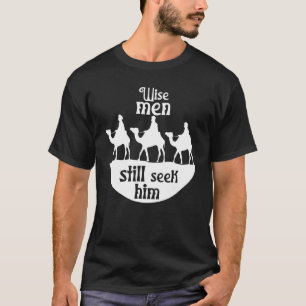 Camiseta Hombres sabios todavía lo buscan Jesús Salvador Cr