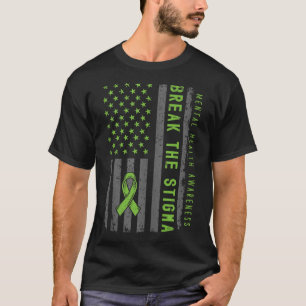 Camiseta Hombres Salud Mental S Lucha Contra El Estigma Sal
