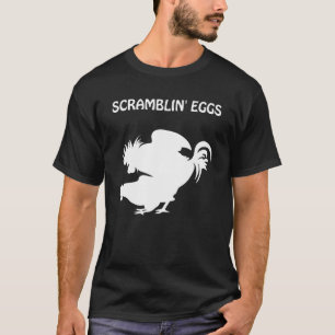 Camiseta Hombres Scramblin Huevos - El Primo A Makin Bacon